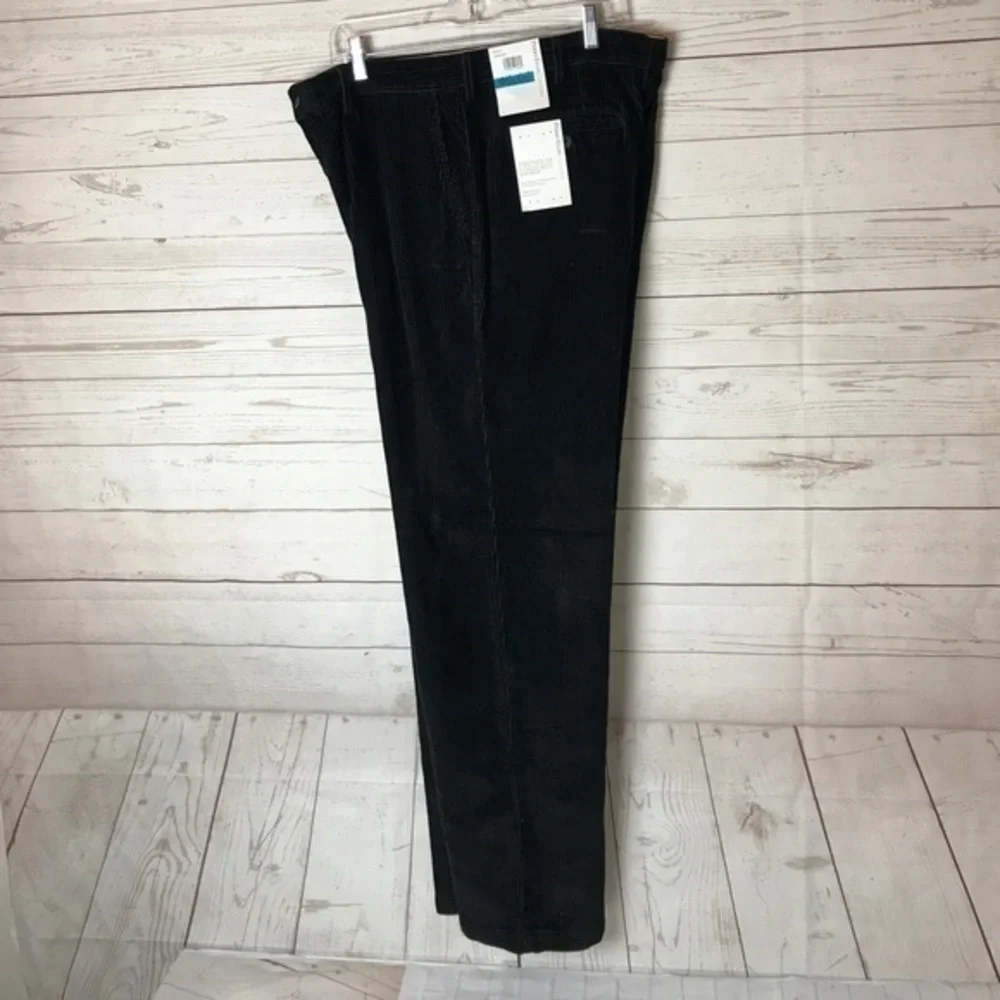 Perry Ellis cottons premium corduroy flat front